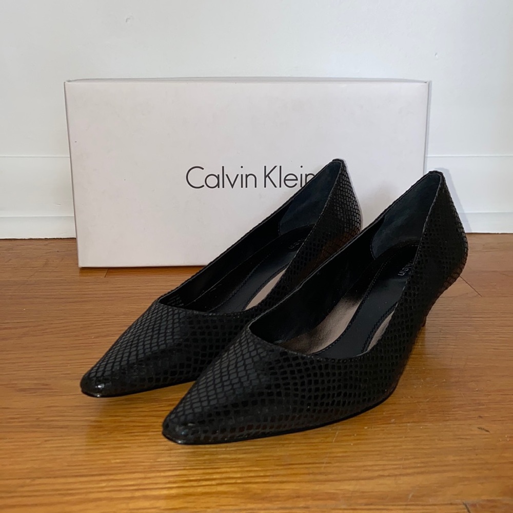 NWT never worn Calvin Klein Kitten Heels